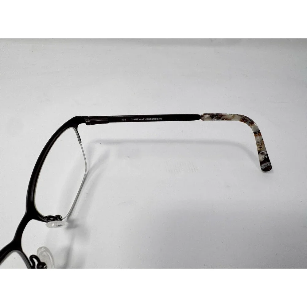 Diane von Furstenberg DVF8056 Eyeglass Frames Only Brown Gold 210 52-17-135